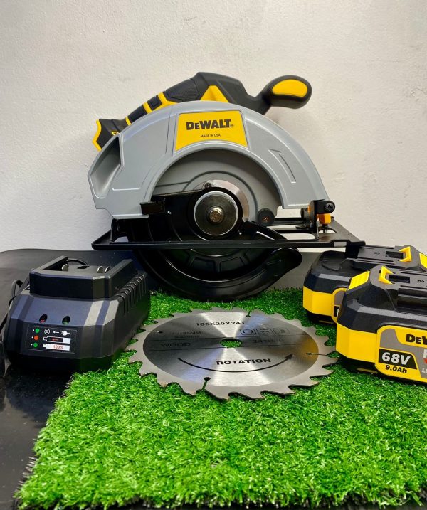 Sierra circular inalambrica DeWalt 68V 9.0Ah