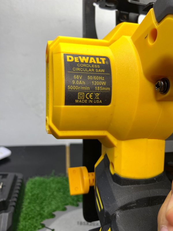 Sierra circular inalambrica DeWalt 68V 9.0Ah - Imagen 2